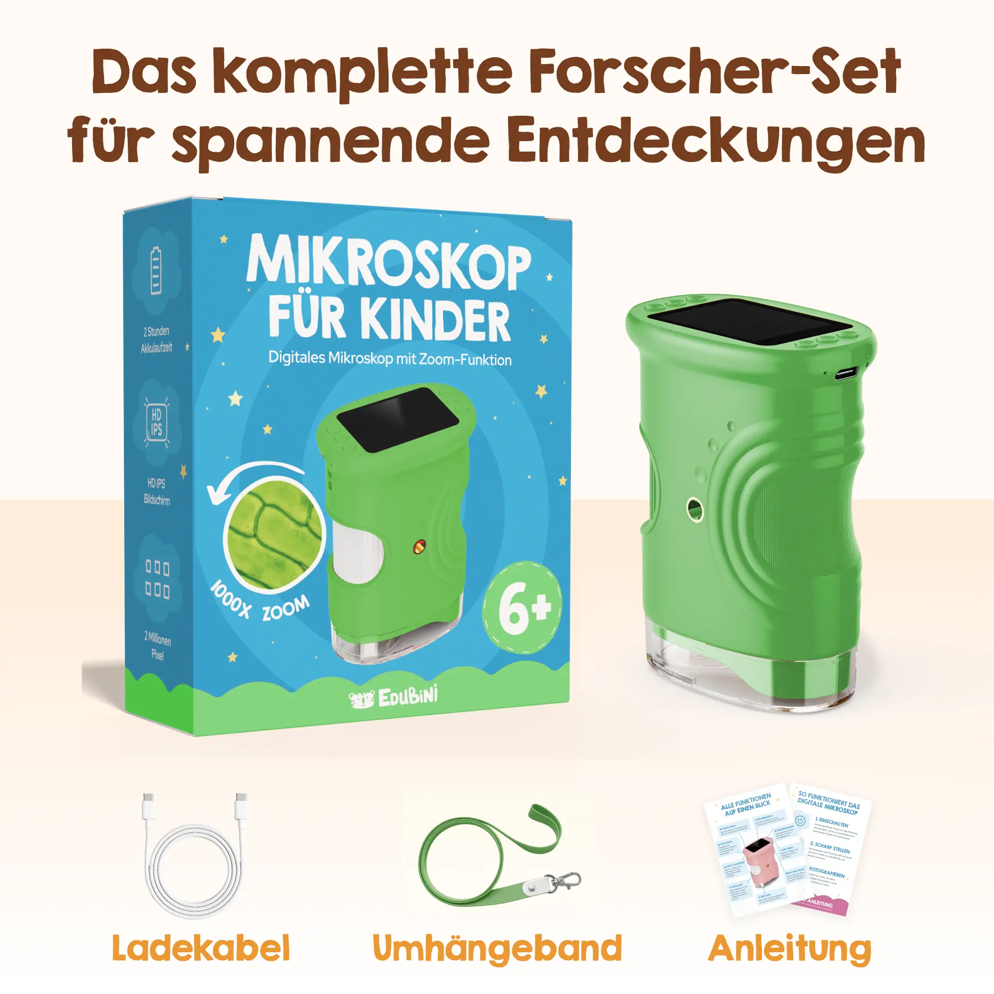 Edubini Abenteuer-Mikroskop (Geschenk-Starterset) - Image 7