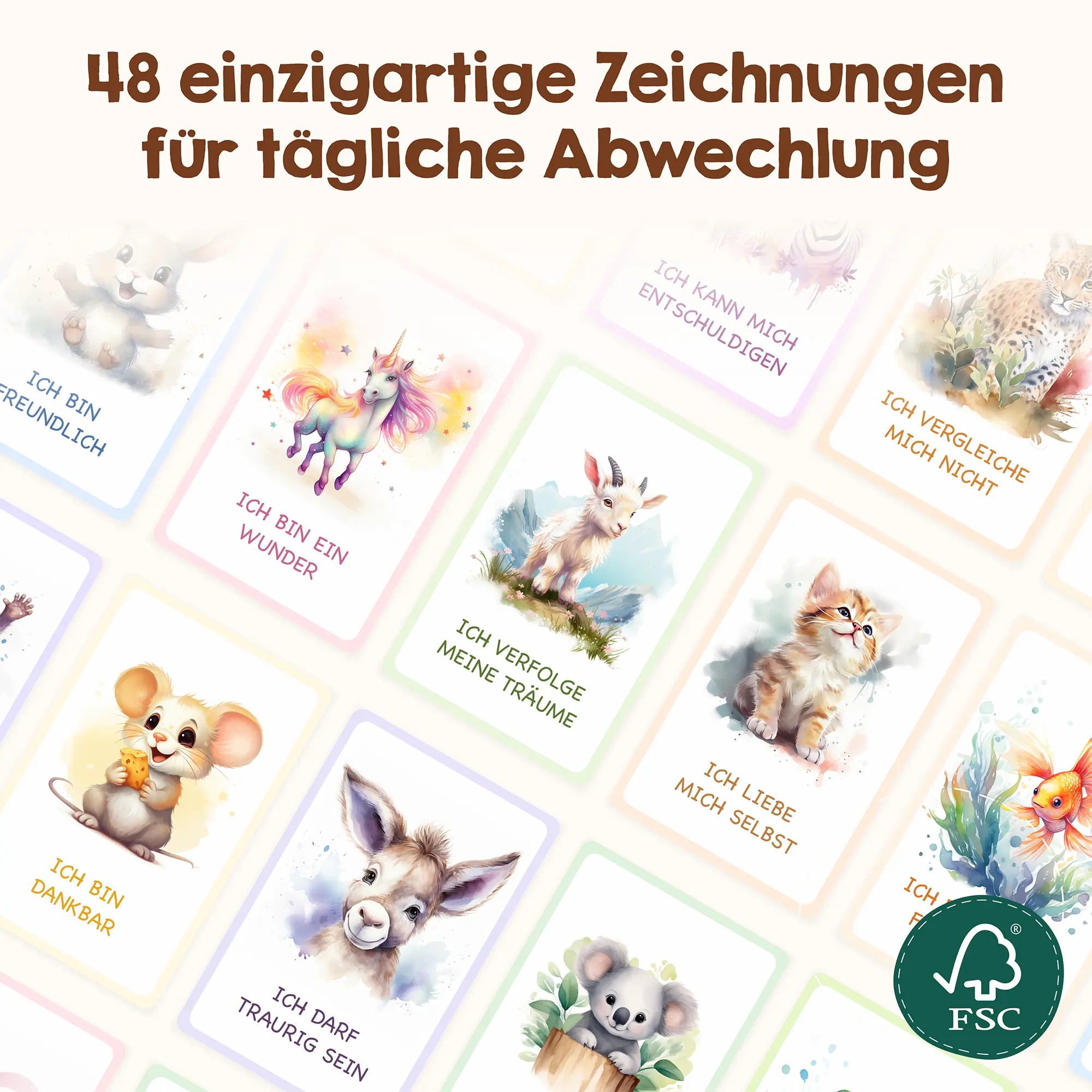 Edubini Affirmationskarten für Kinder - Image 5