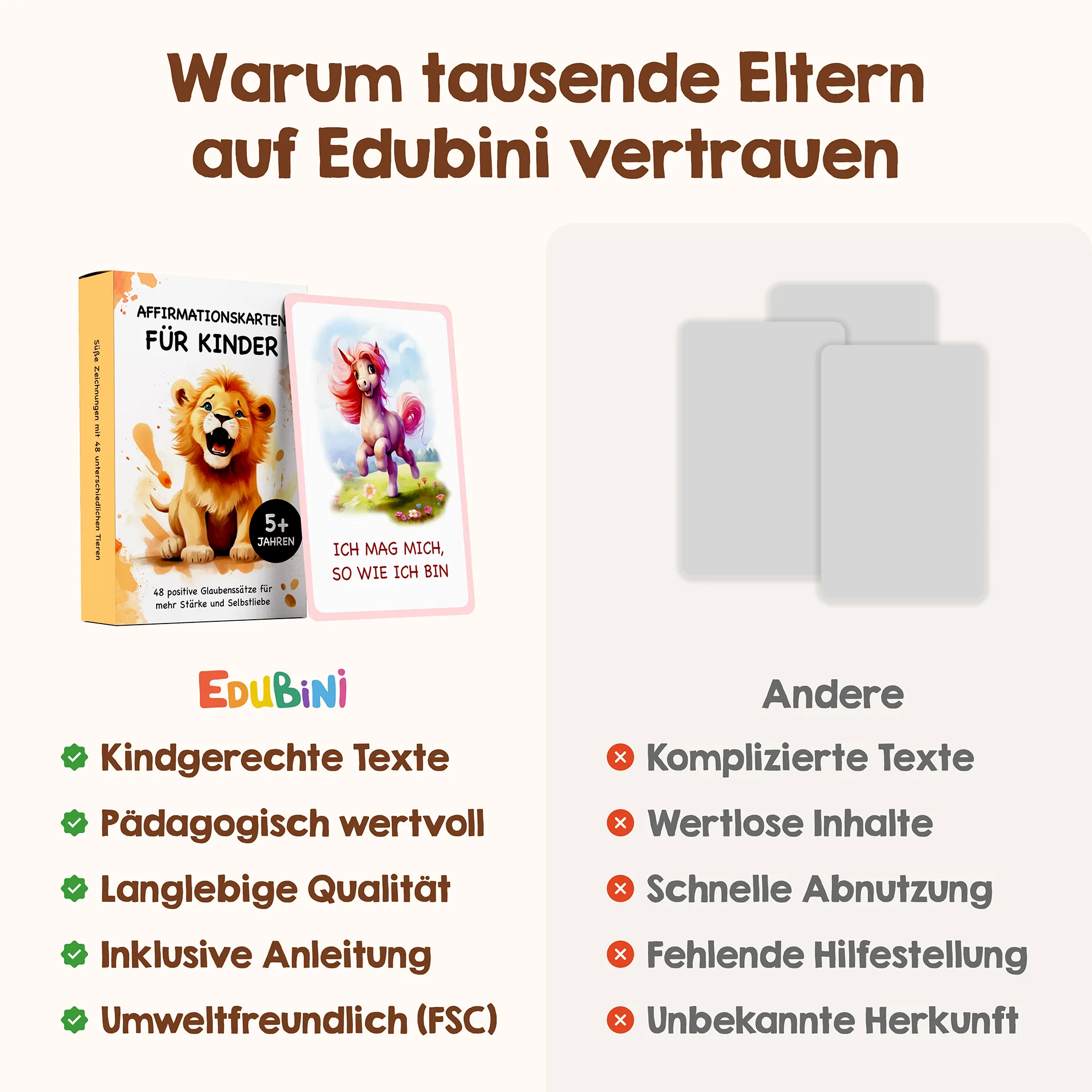 Edubini Affirmationskarten für Kinder - Image 7