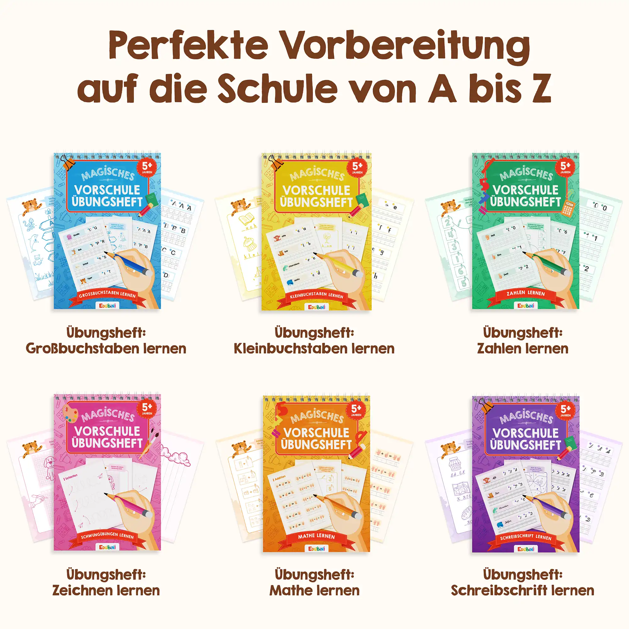 Edubini Magische Übungshefte® (Geschenk-Starterset) - Image 4