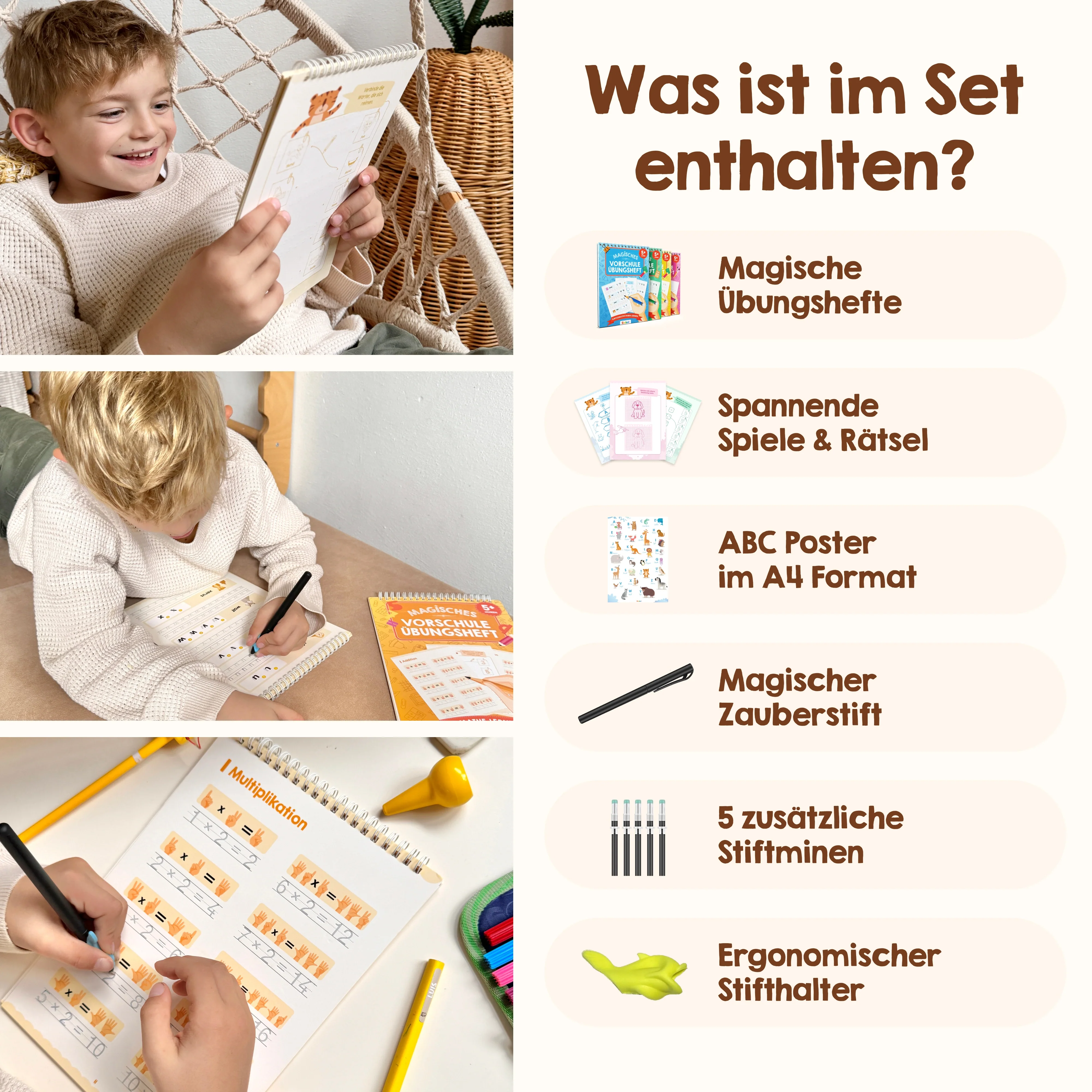 Edubini Magische Übungshefte® (Geschenk-Starterset) - Image 5