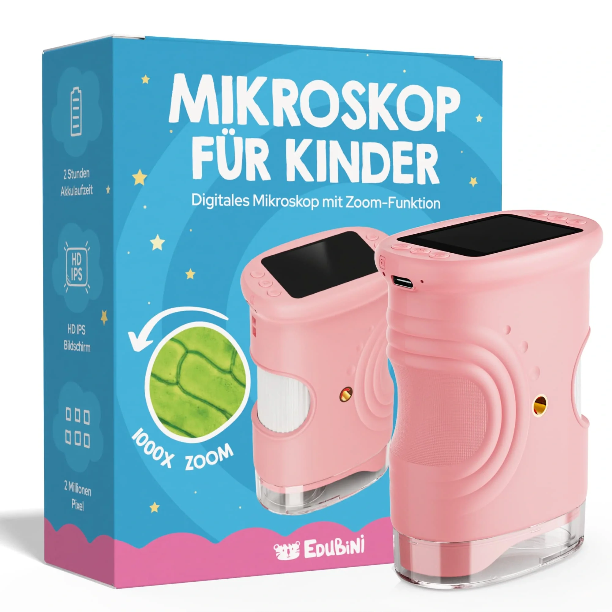 Edubini Abenteuer-Mikroskop (Geschenk-Starterset) - Image 11