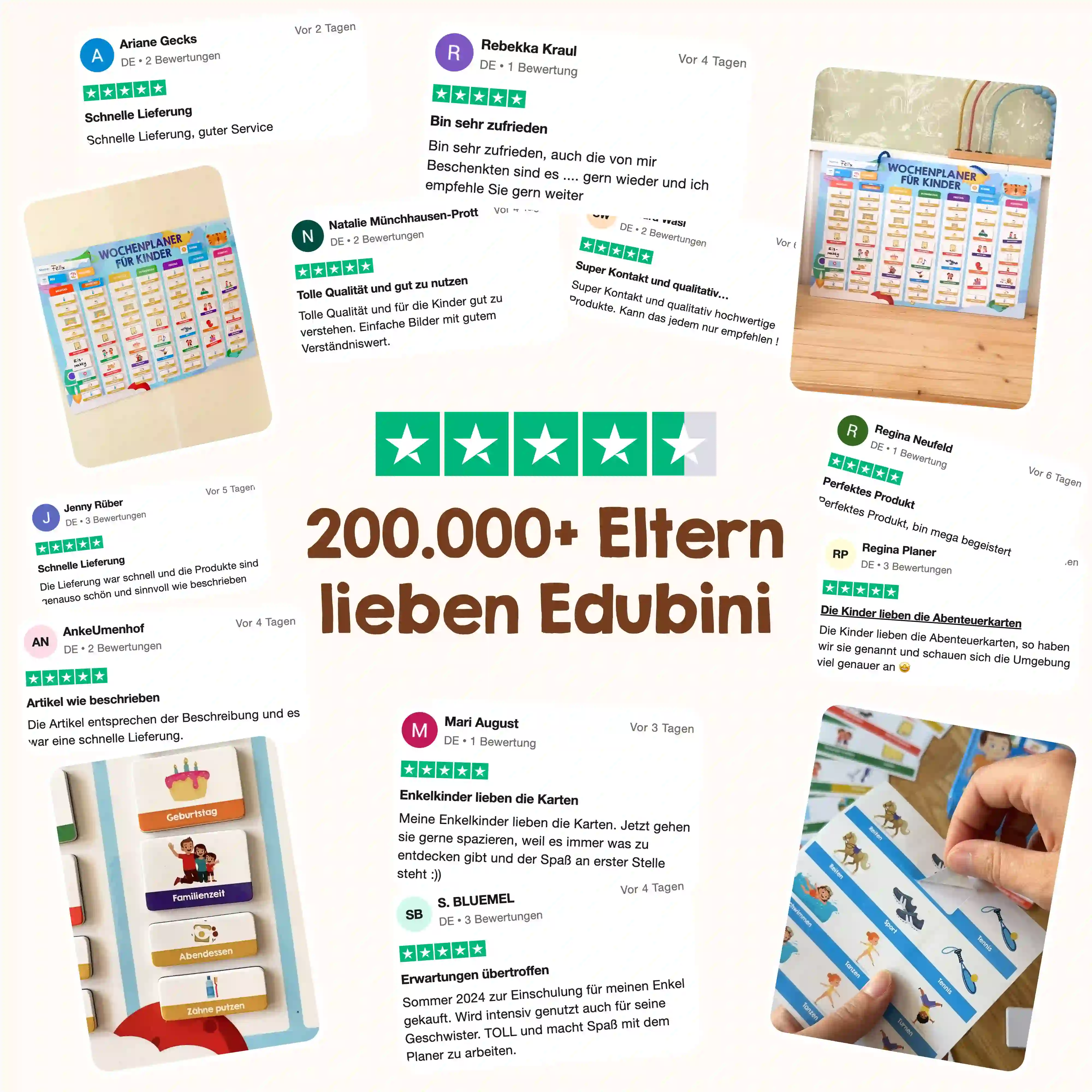 Edubini Magnetischer Wochenplaner für Kinder - Image 6
